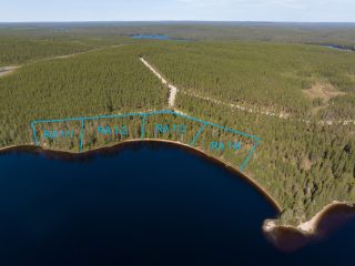 Ilmakuva järvialueesta