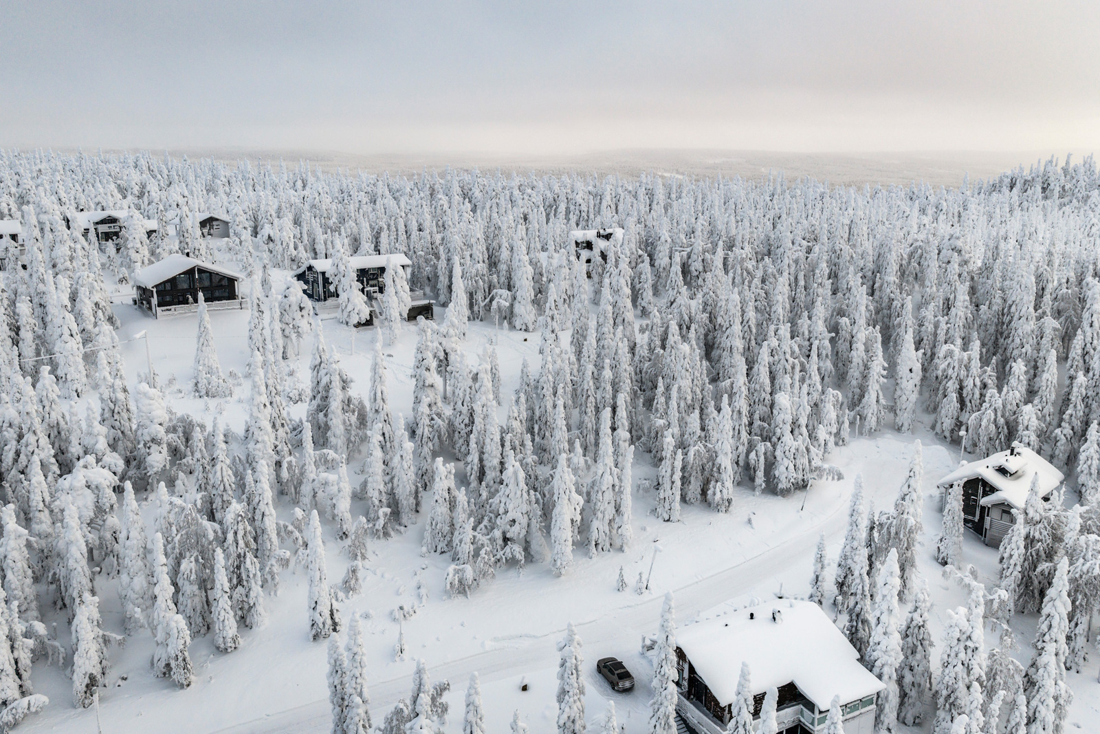 Ilmakuvaa alueelta.