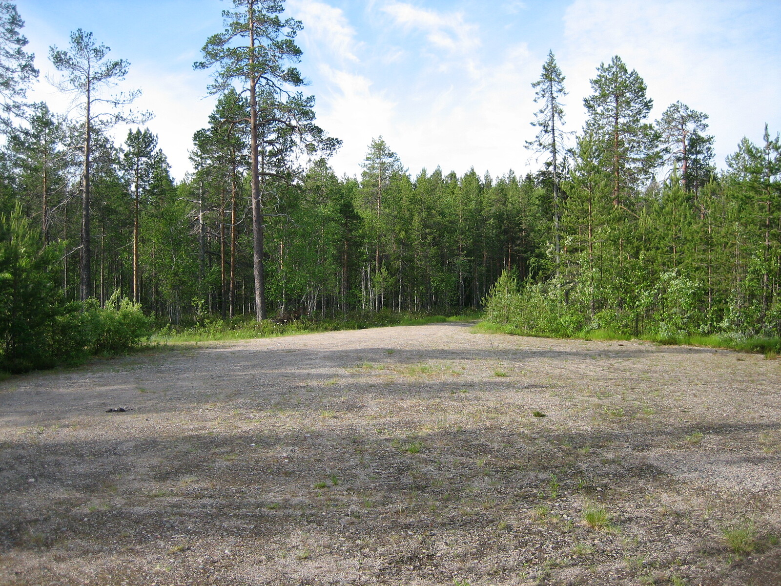 Matoniemen veneenlaskupaikan parkkipaikka
